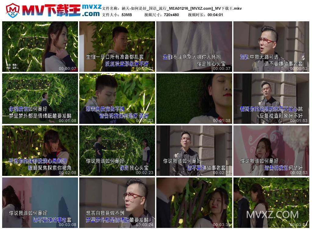 涵天-如何是好_国语_流行_MEA01216